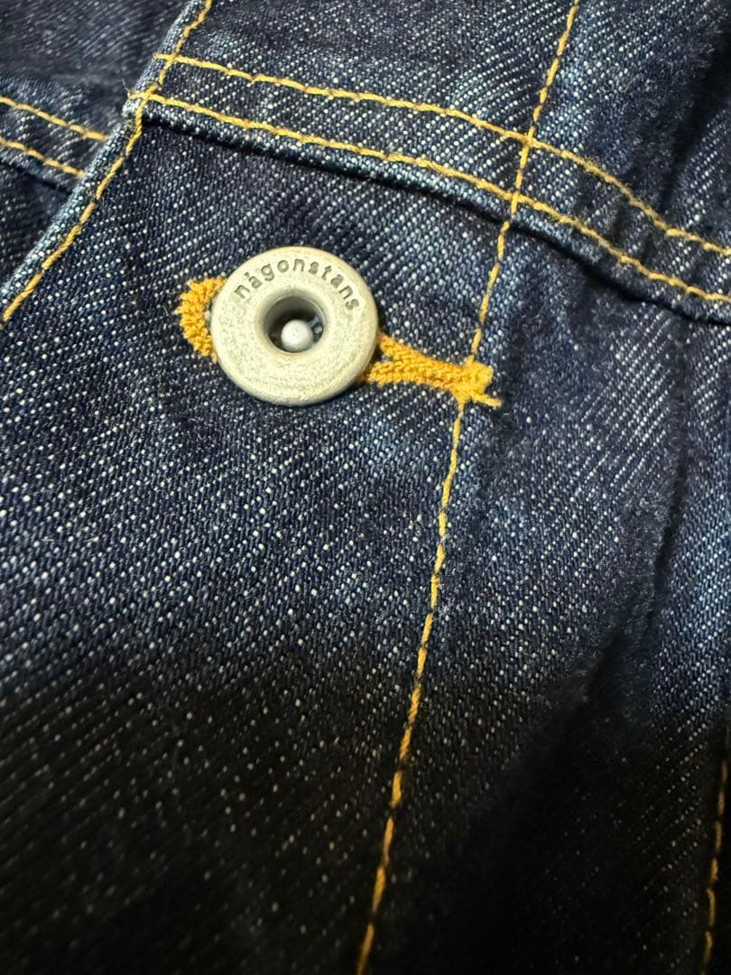 【値下げ】nagonstansナゴンスタンス ダークブルーデニムジャケット