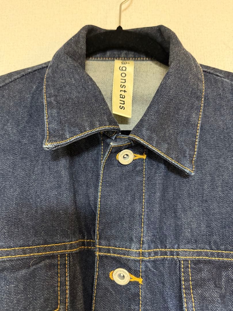 【値下げ】nagonstansナゴンスタンス ダークブルーデニムジャケット