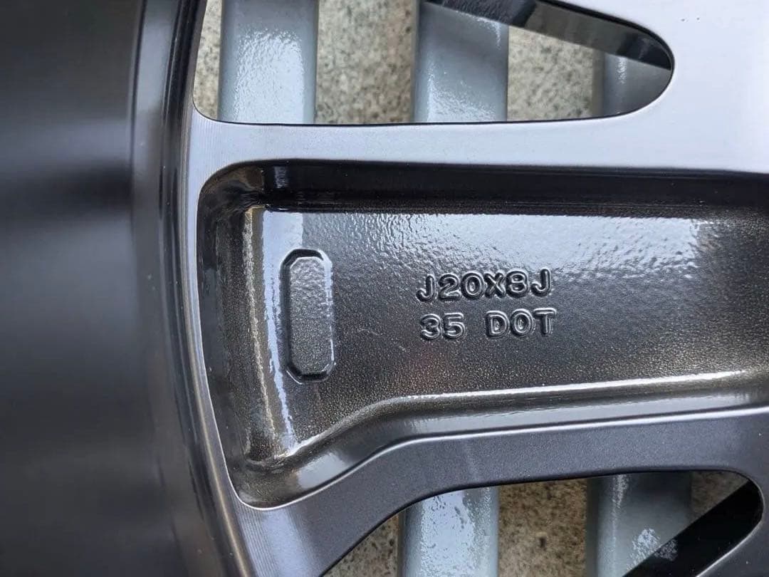 ガリキズありアウトランダー PHEV 20インチ ホイール 1本 20×8J ③