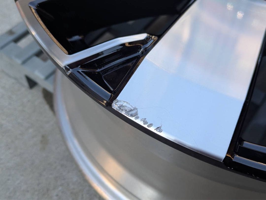 ガリキズありアウトランダー PHEV 20インチ ホイール 1本 20×8J ③