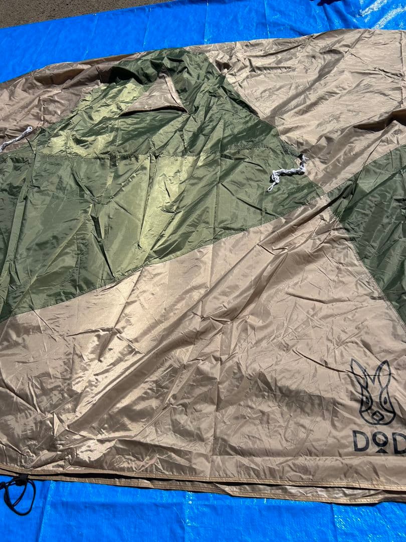 【美品】DOD ザ ワンタッチテントL T5-674-KH