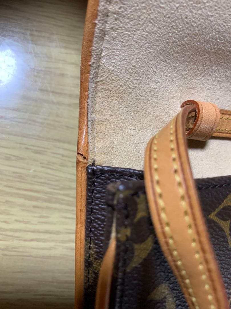 Louis Vuitton ショルダーバッグ ブラウン　ポシェット　モノグラム