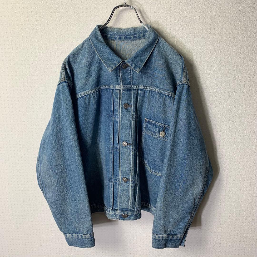 LENO ビッグトラッカージャケット 1st 日本製 デニム 赤耳 Tバック