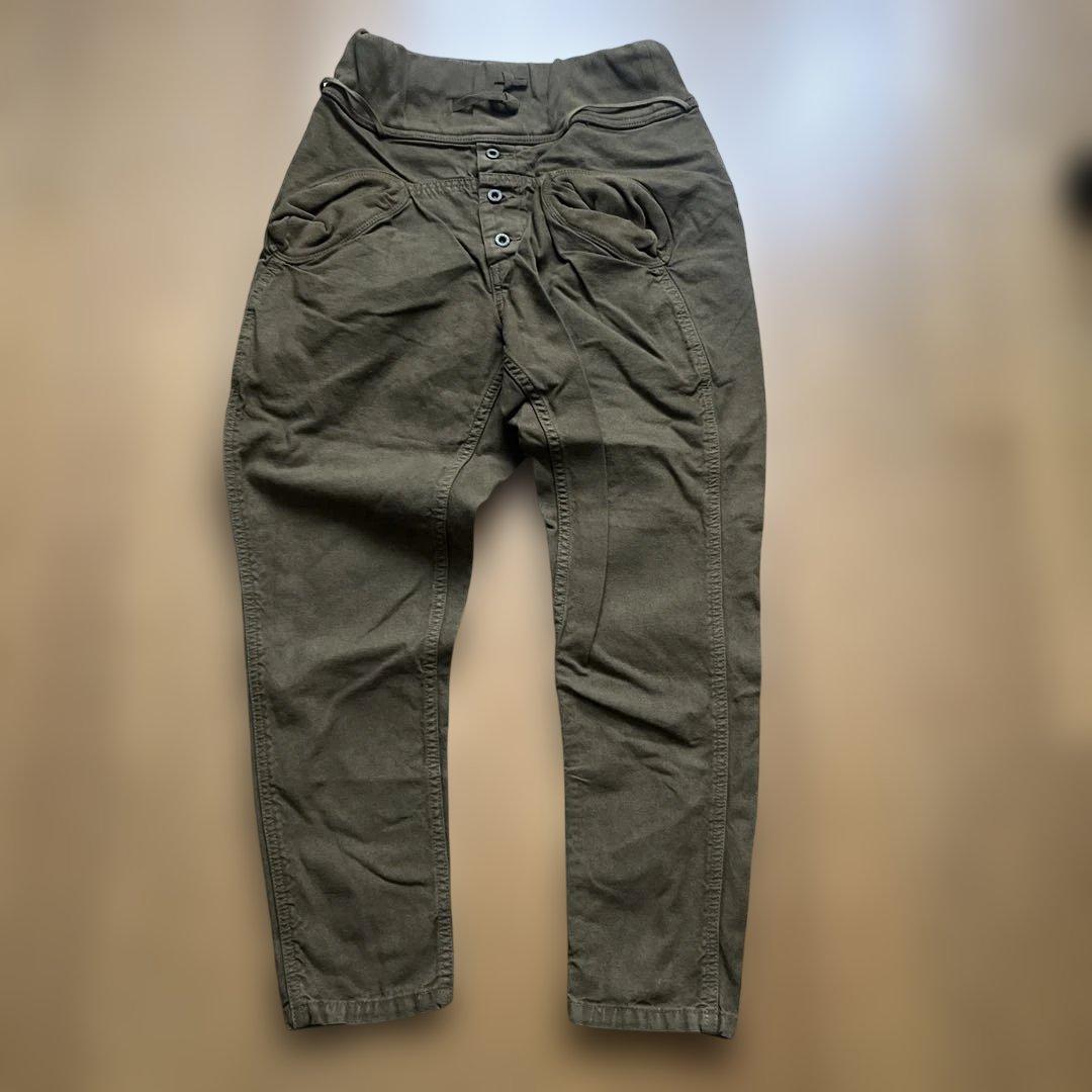 未使用　Kapital サルエルヌーベルパンツ　オリーブ　サイズ1