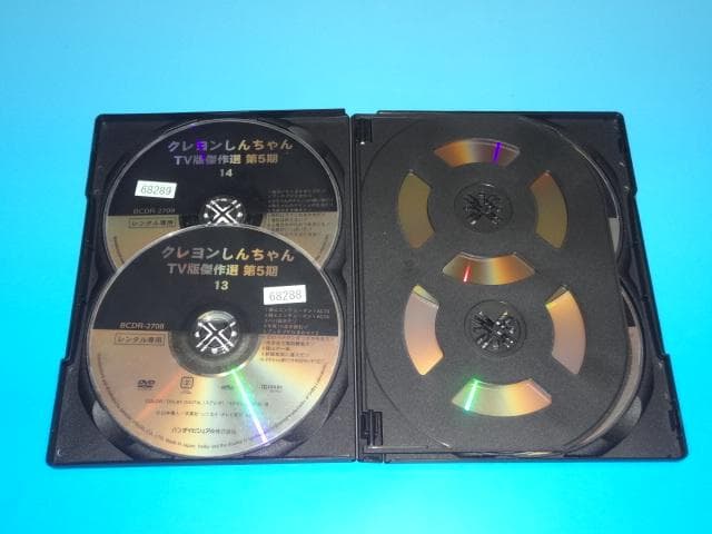 DVD クレヨンしんちゃん 第5シリーズ 24巻 全巻 レンタル ケース付き