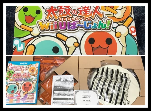 wiiU太鼓の達人＋ソフト新品未使用・未開封