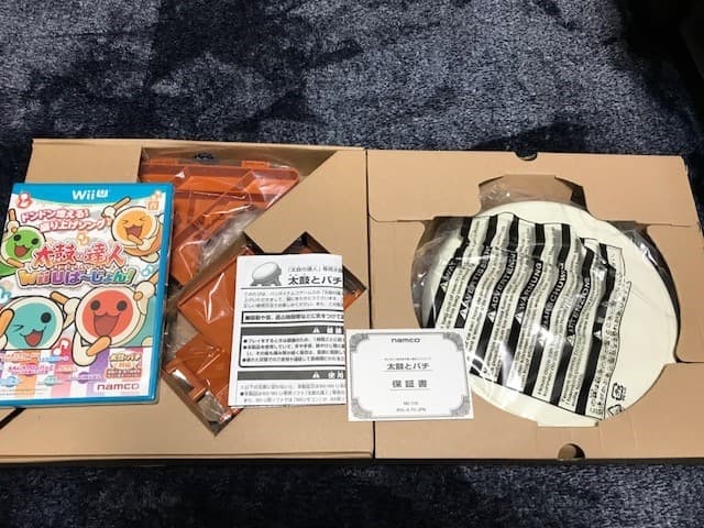 wiiU太鼓の達人＋ソフト新品未使用・未開封