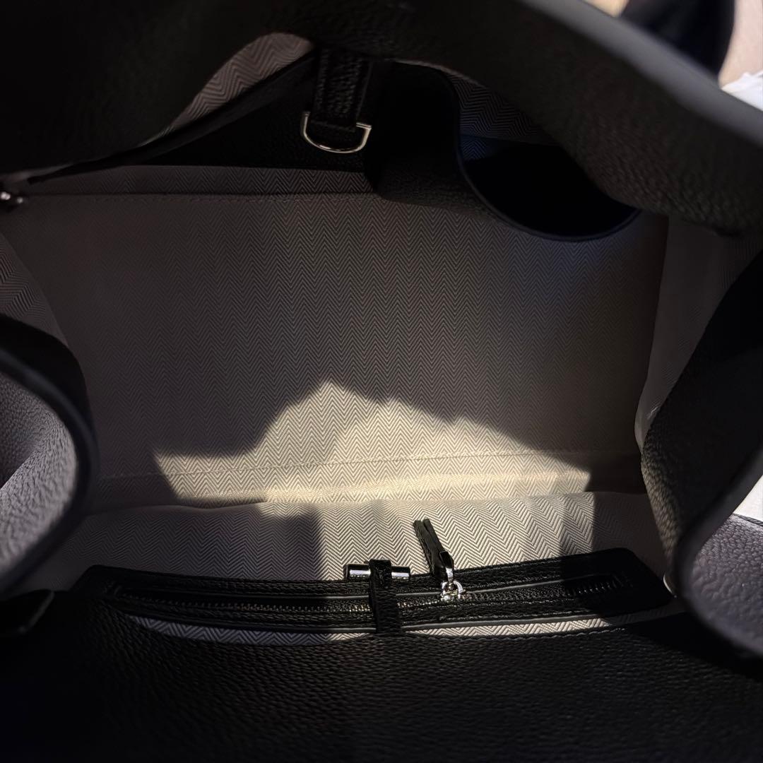 マルゴー風ハンドバッグ　トートバッグ　黒