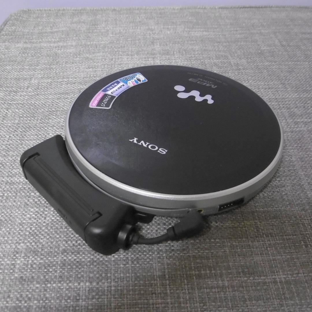 【準美品】SONY CDウォークマン D-NE730-BK
