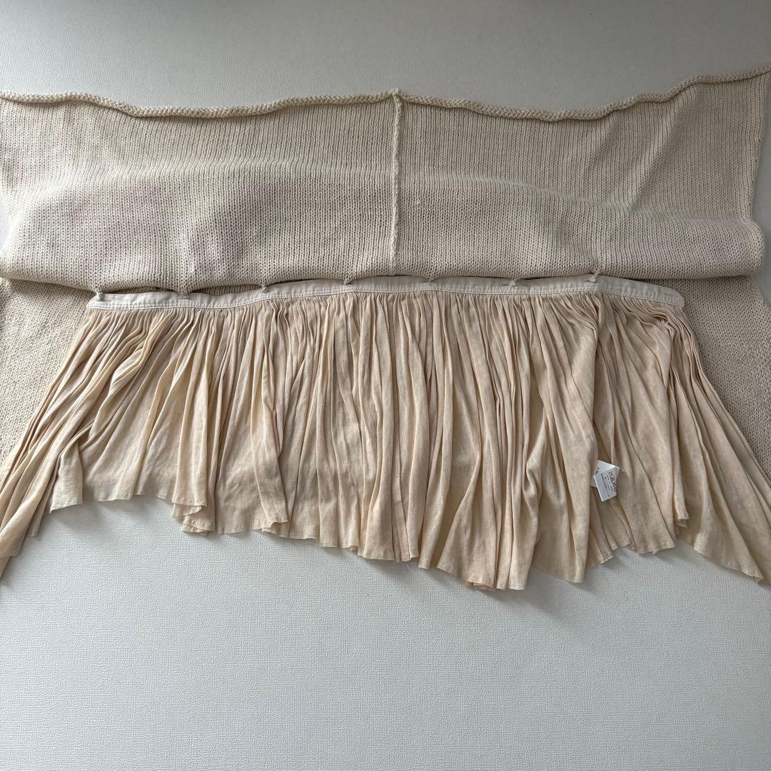 【レア】suzuki takayuki チュールニットポンチョ　アルパカ　ケープ