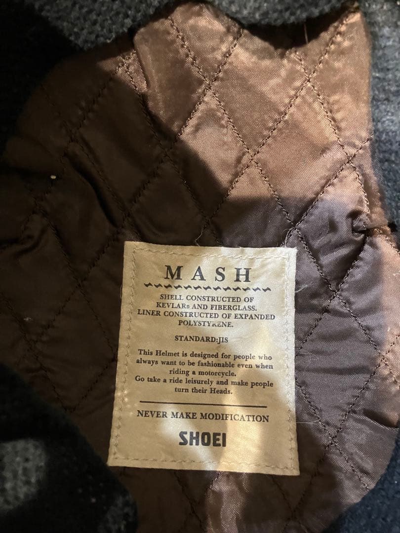 【希少】SHOEI mash2 ヘルメット キムタク着 ビューティフルライフ