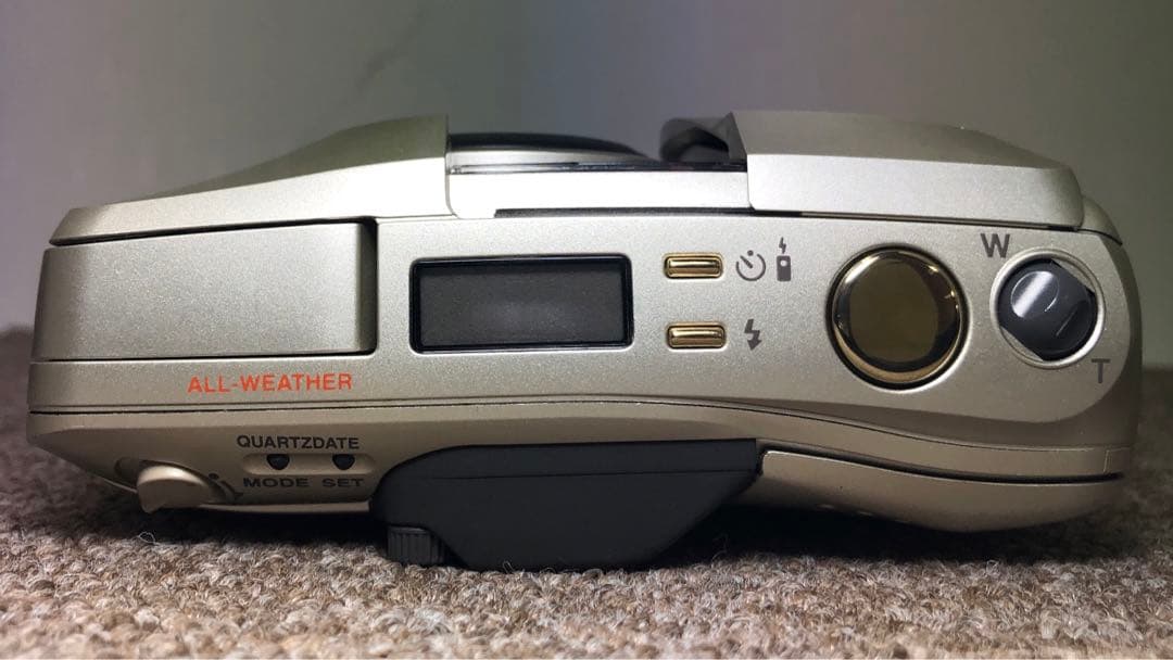 OLYMPUS μ ZOOM140 フィルムカメラ 動作確認済 付属品完備