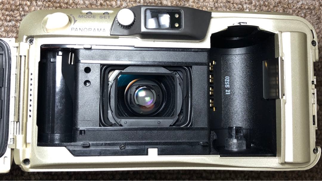 OLYMPUS μ ZOOM140 フィルムカメラ 動作確認済 付属品完備