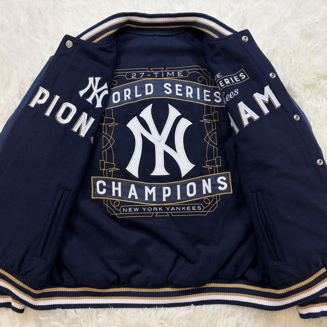 【美品】クーパーズタウン リバーシブル スタジャン ニューヨークヤンキース XL