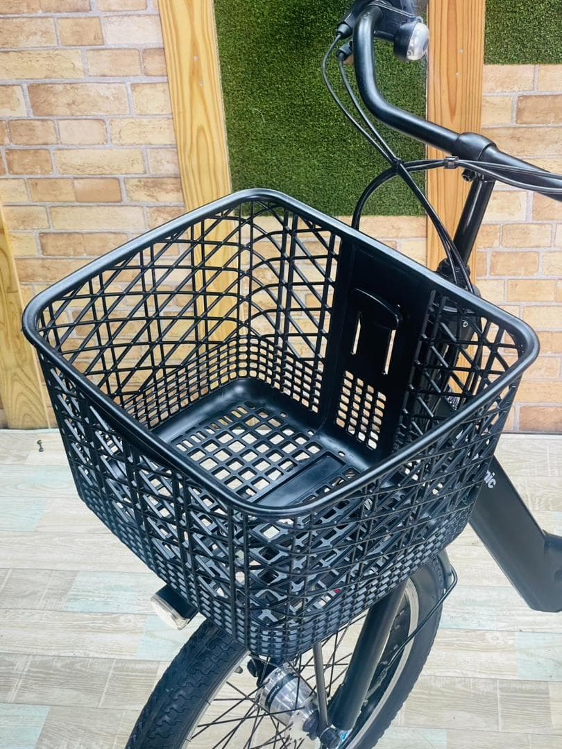 マットブラック 王様 ギュットアニーズ子供乗せ電動アシスト自転車 H3388