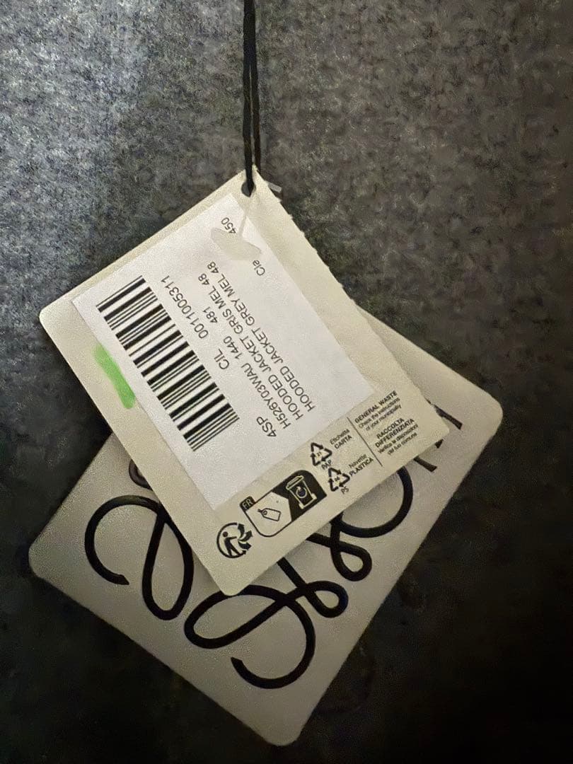 LOEWE フーテッドジャケット サイズ48