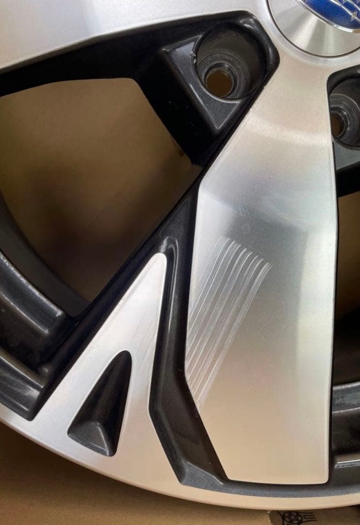 スバル 18インチ ホイール4本　sk フォレスター