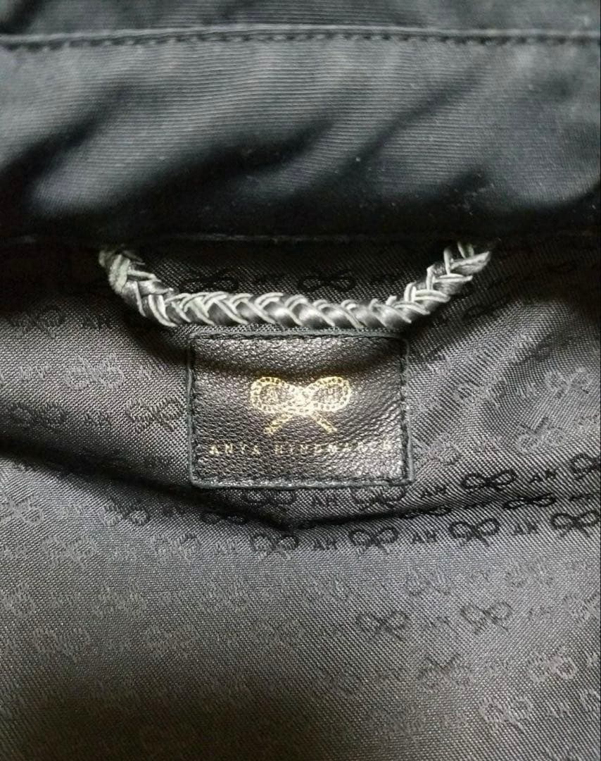 匿名配送⭐️ANYA HINDMARCH　トレンチコート　ブラック　S