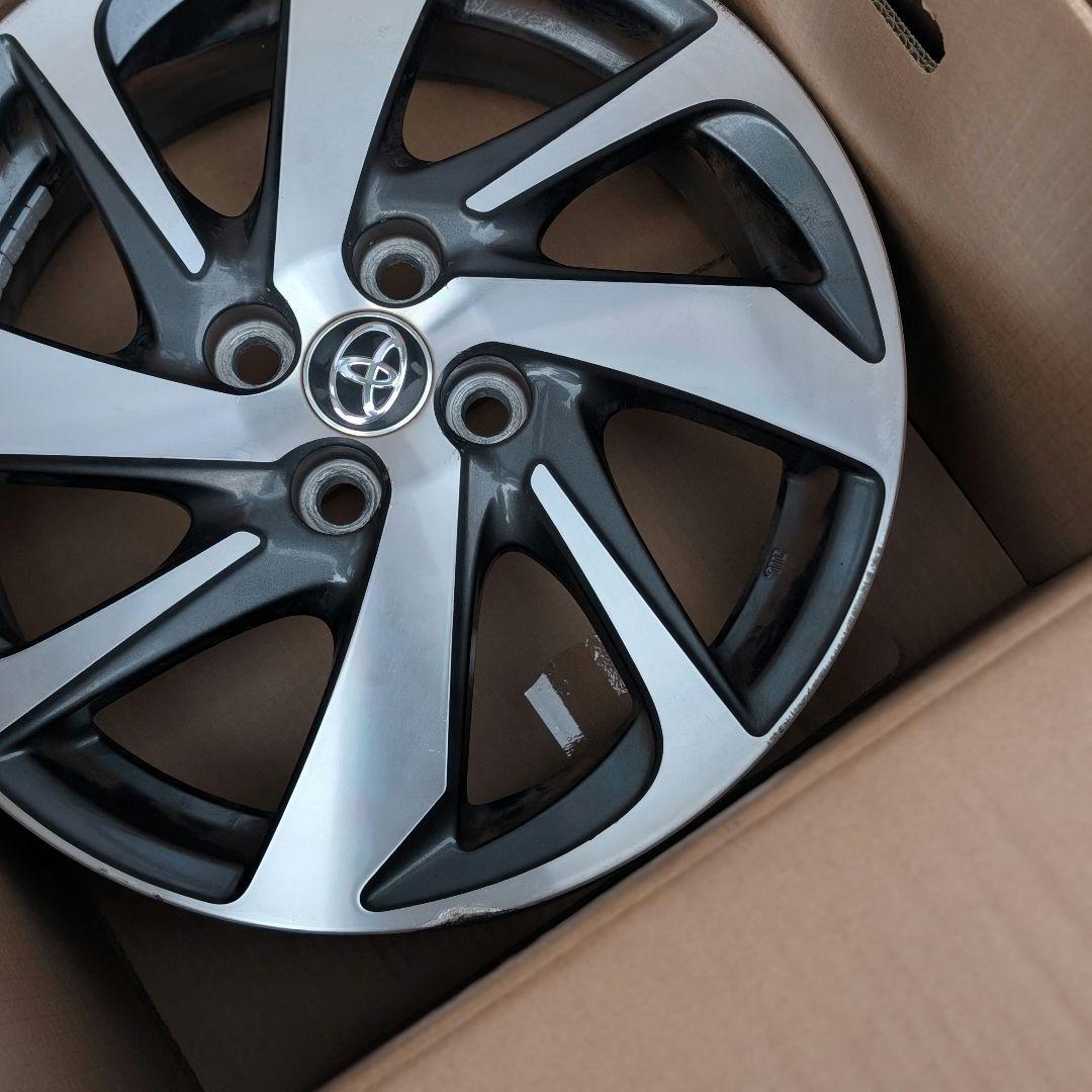 【2本の値段×2口】トヨタ アクア Xアーバン 純正アルミホイール ②