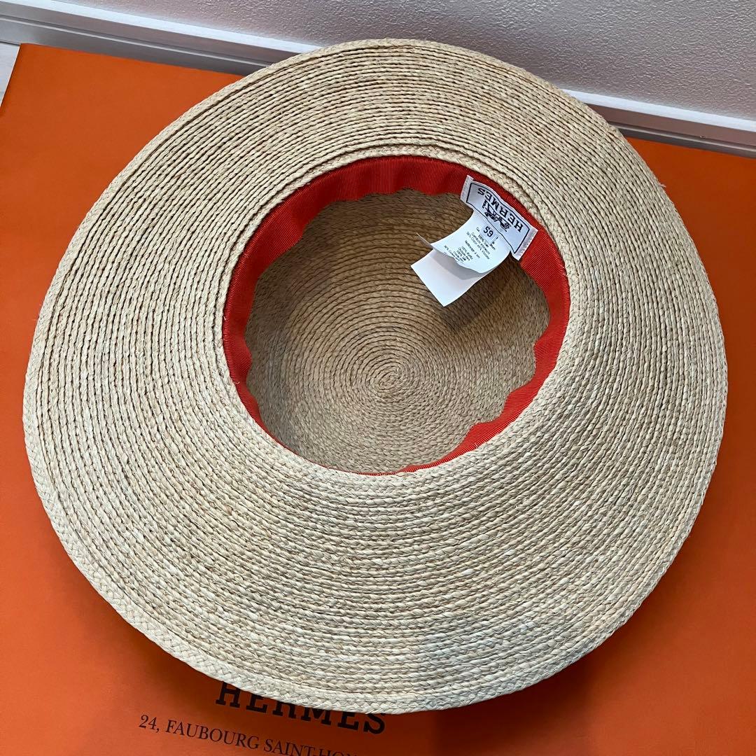 HERMES エルメス　麦わら帽子