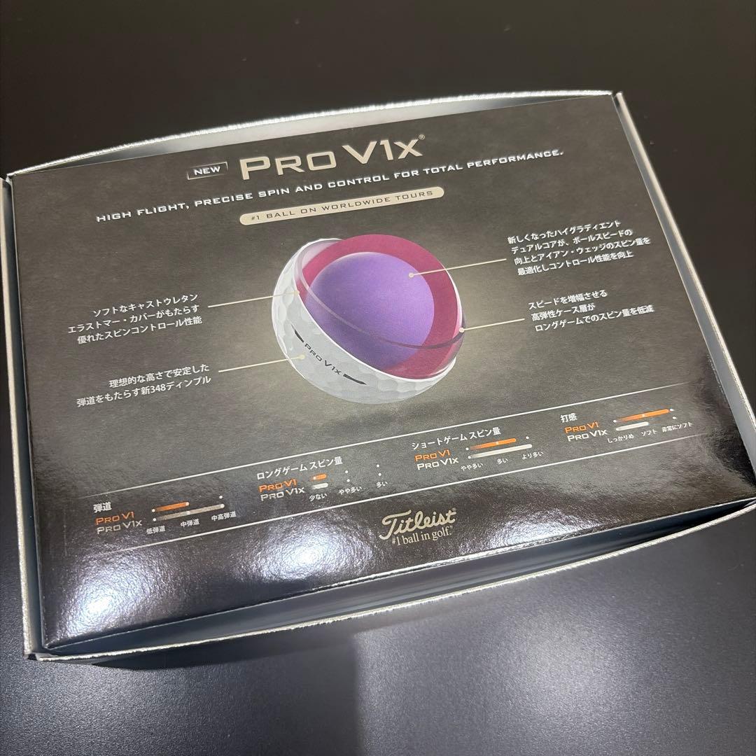 タイトリストPro V1 X スコッティキャメロン ゴルフボール 1ダース