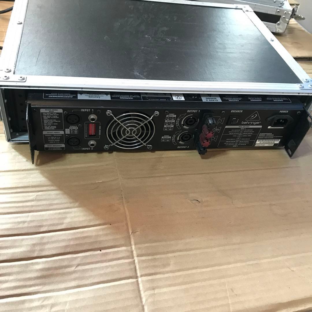 BEHRINGER EP1500 パワーアンプ ベリンガー　ジャンク