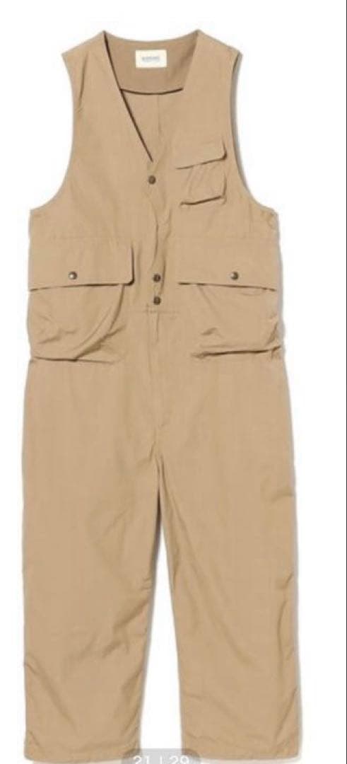 タグあり✴︎未使用✴︎コットンウェザー ハンティングベスト オールインワン