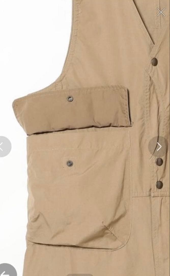 タグあり✴︎未使用✴︎コットンウェザー ハンティングベスト オールインワン