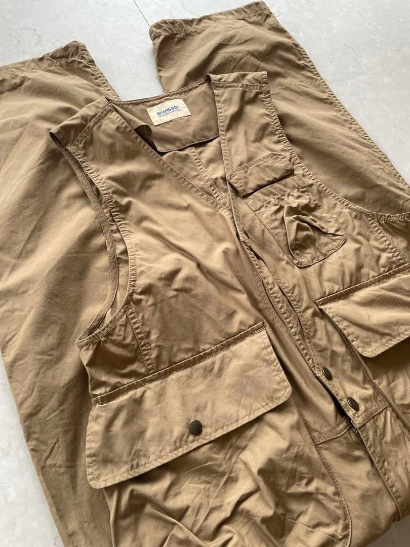 タグあり✴︎未使用✴︎コットンウェザー ハンティングベスト オールインワン