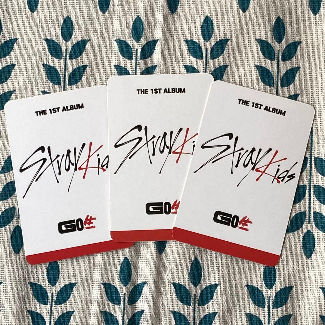 StrayKidsスキズ GOLIVE GO生 SUBK 3枚トレカ