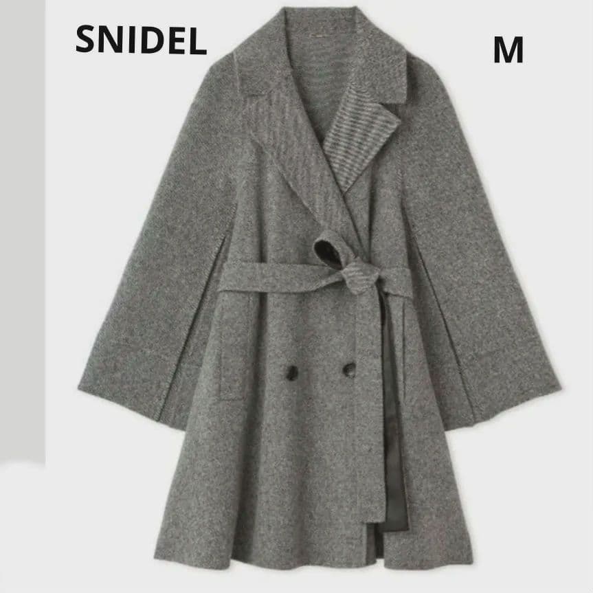 ✨ 美品✨　SNIDEL リバーフレアコート ウールコート M 愛されコート