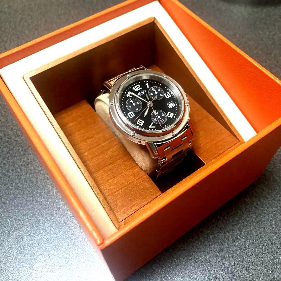 エルメス CL1.310 クリッパー クロノグラフ