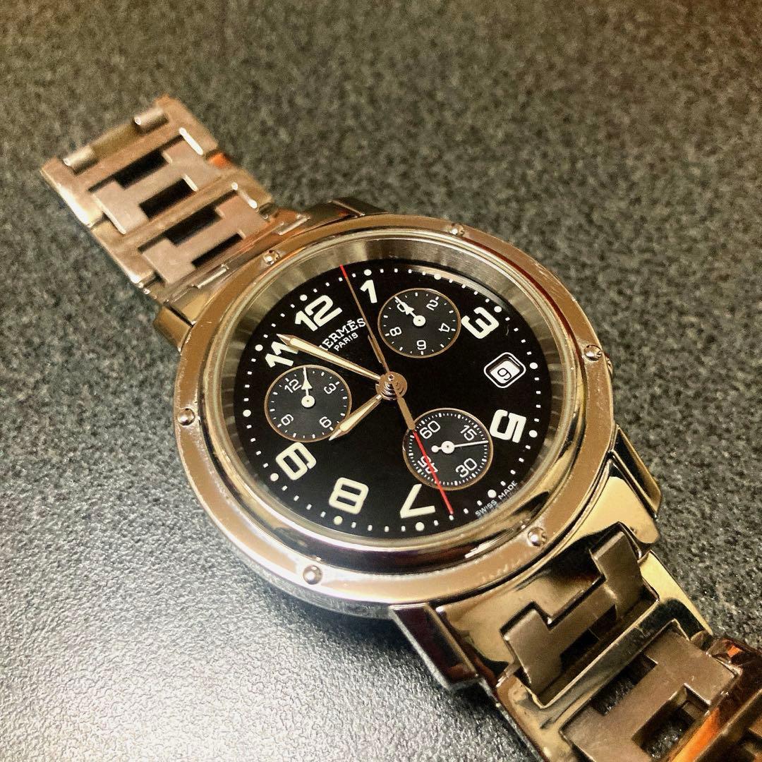 エルメス CL1.310 クリッパー クロノグラフ