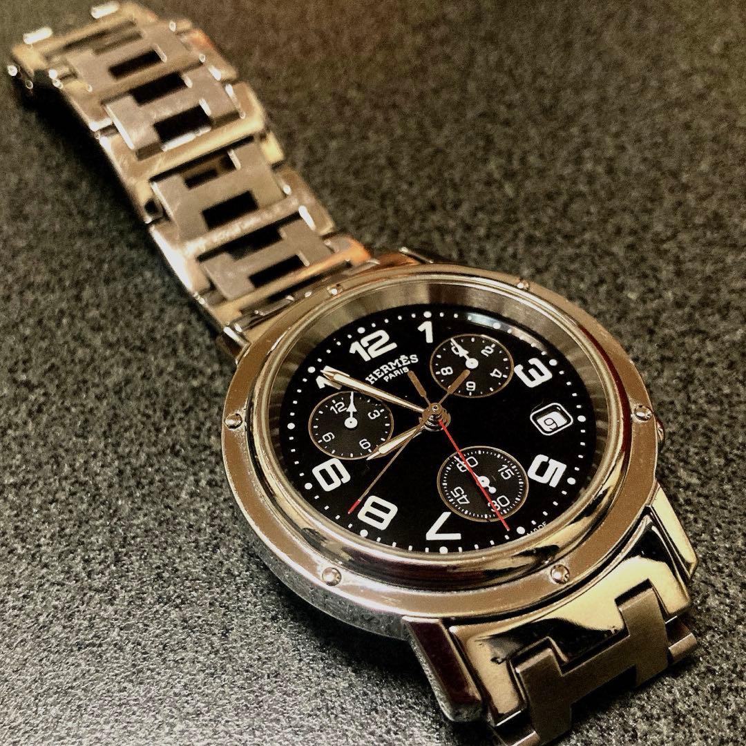 エルメス CL1.310 クリッパー クロノグラフ