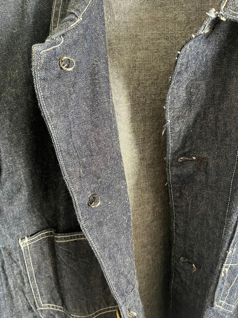 B*!様 ワンピースオブロック カバーオール ワンウォッシュ40中古