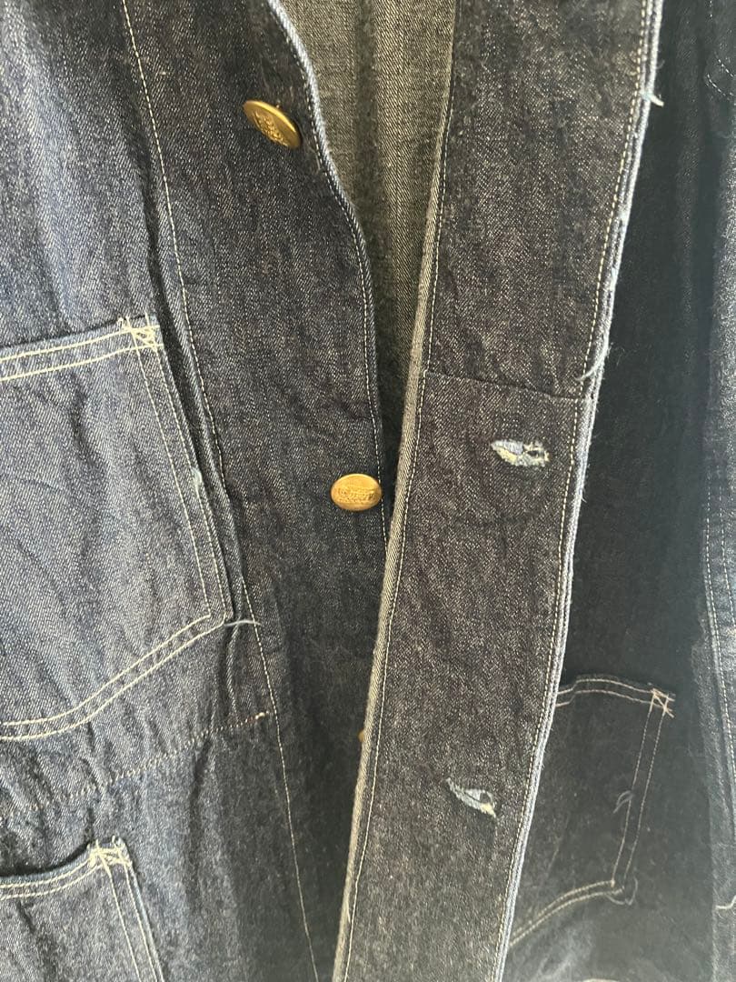 B*!様 ワンピースオブロック カバーオール ワンウォッシュ40中古