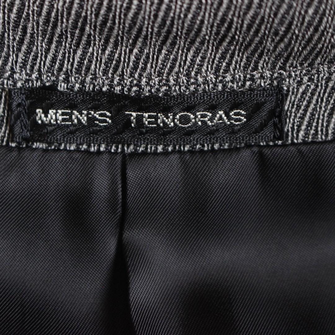 MEN'S TENORAS マオカラー スリーピーススーツ グレー XL