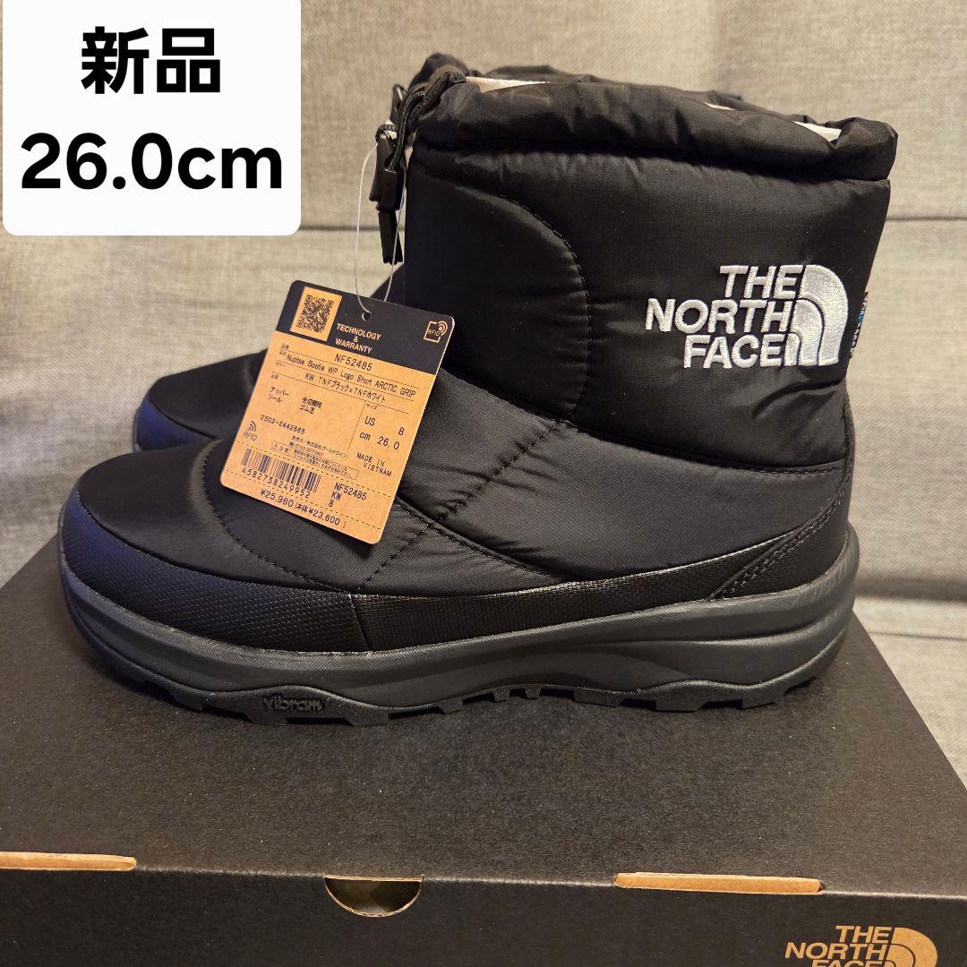 【新品未使用】ノースフェイス ヌプシブーティ ブラック 26.0cm