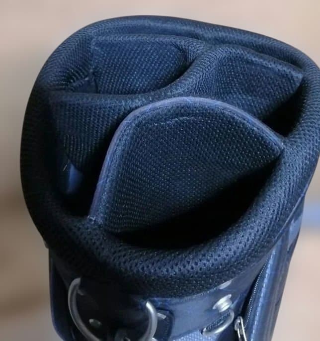 MIZUNO 軽量 キャディバッグ 黒 ゴルフバッグ