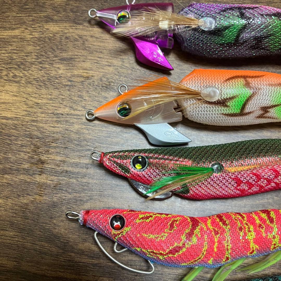 エギ3.5号14個セット　エギ王K LIVE エメラルダスアモラス　パタパタなど