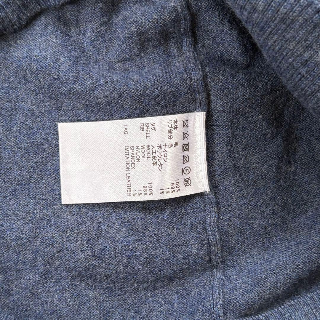 キャロウェイ トラヴィスマシュー バイカラー長袖ニット ネイビー/ブルー M