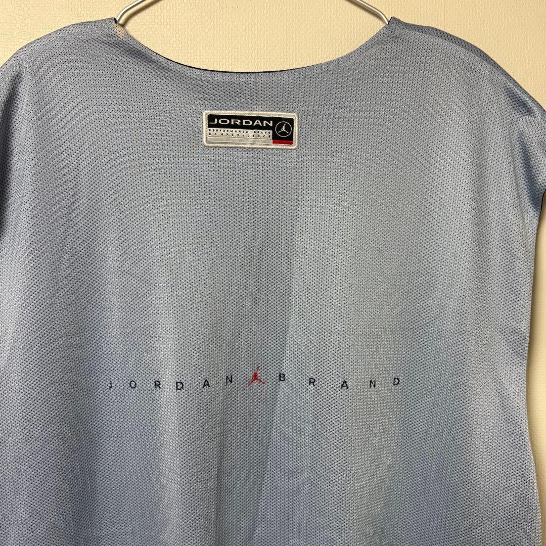 JORDAN リバーシブル タンクトップ バスケ ネイビー グレー XXL 希少