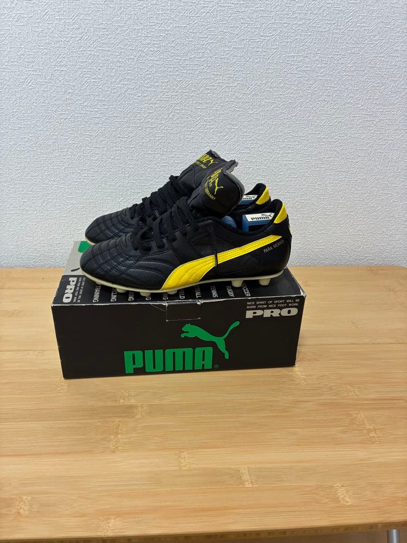 PUMA パラメヒコ　イエロー　24.5