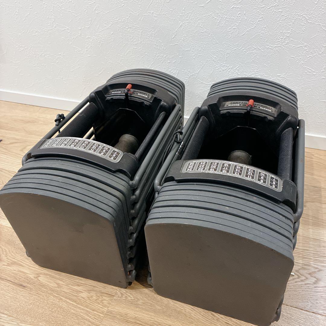 ①ADJUSTABLE DUMBBELL 26kg 可変式ダンベル 筋トレ