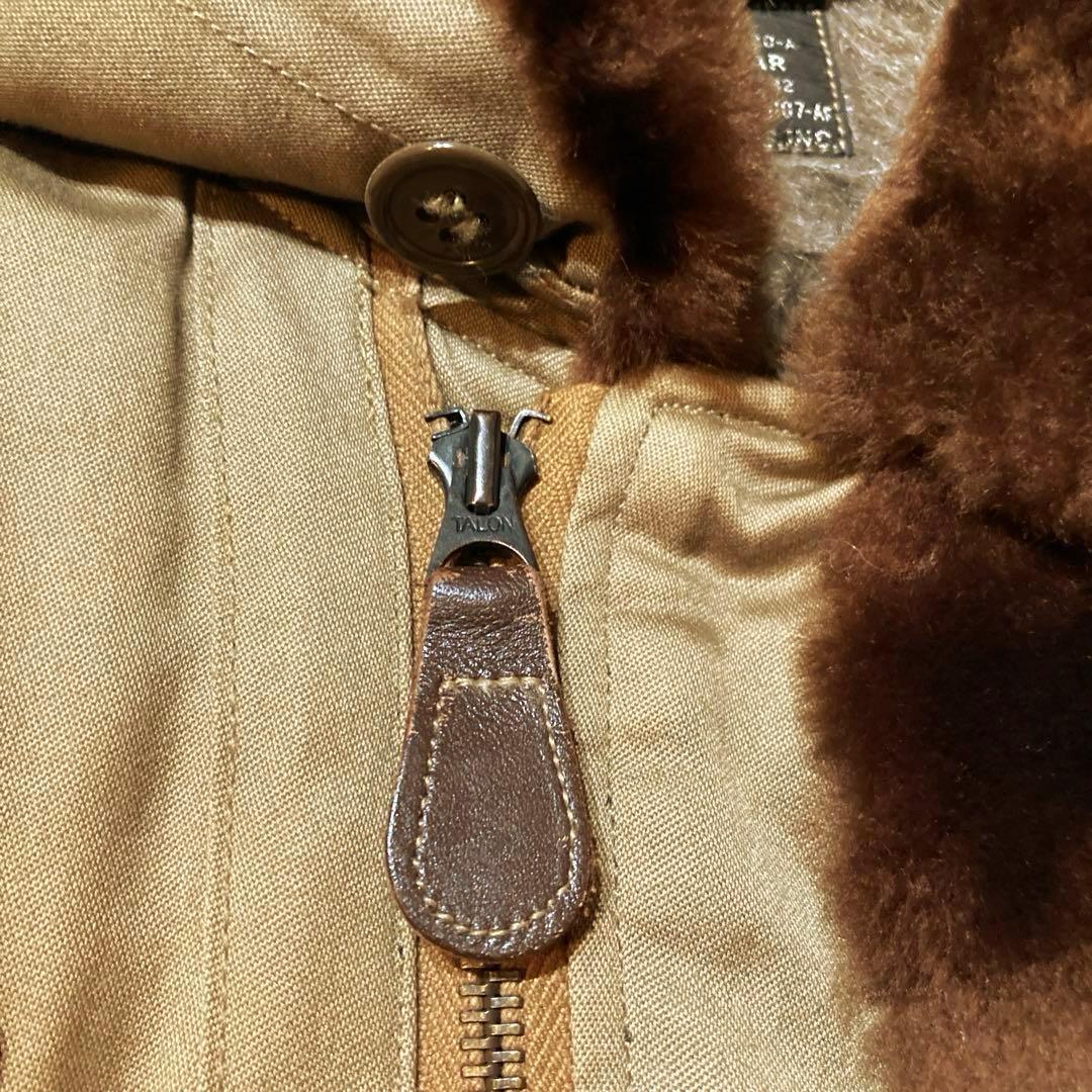 【希少M品番／良品バズリクソンズ】 B-15A M13767 ベージュ38