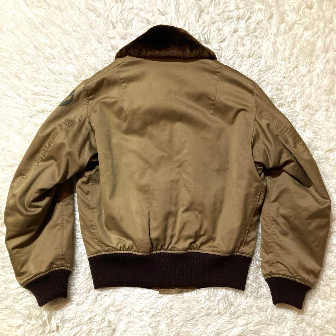 【希少M品番／良品バズリクソンズ】 B-15A M13767 ベージュ38