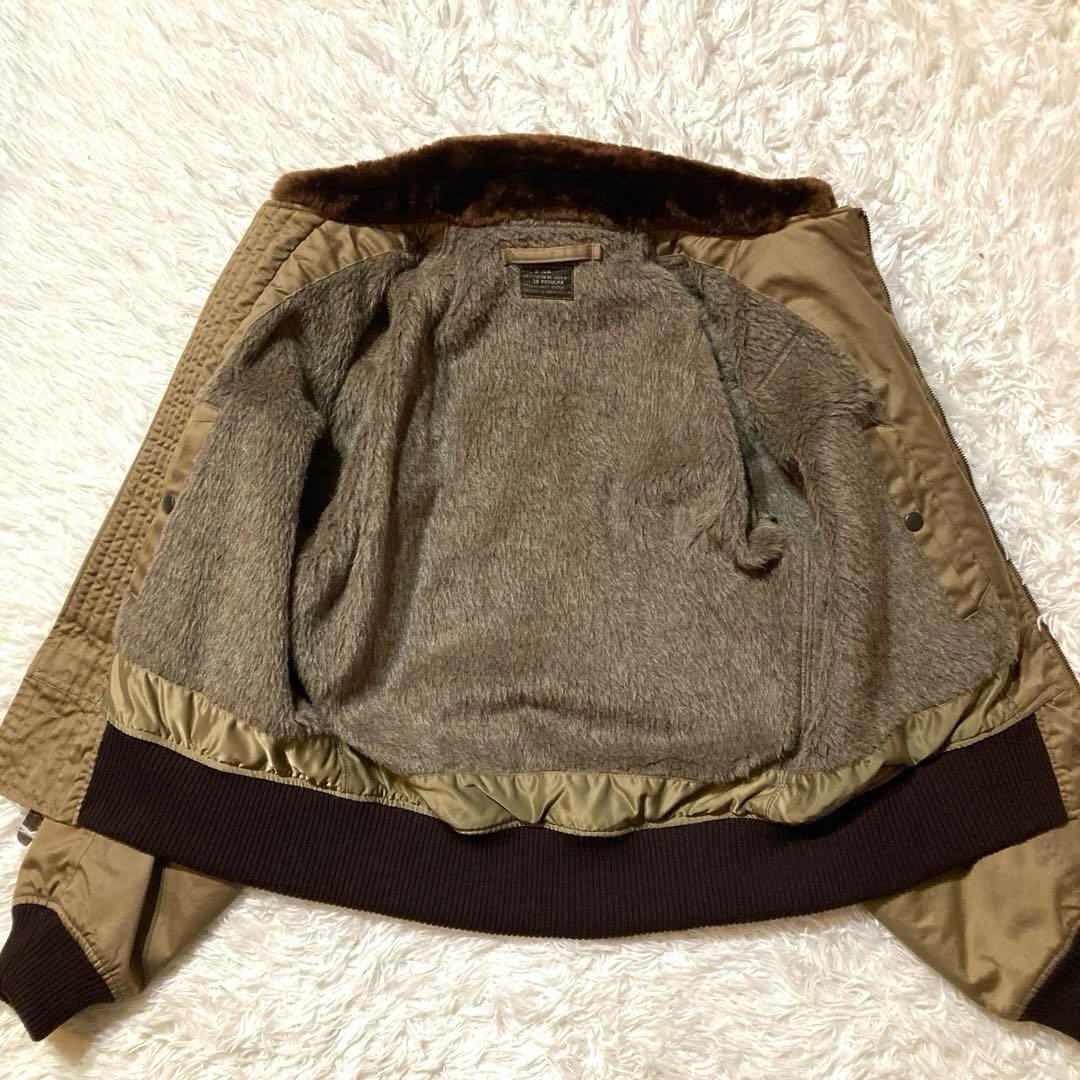 【希少M品番／良品バズリクソンズ】 B-15A M13767 ベージュ38