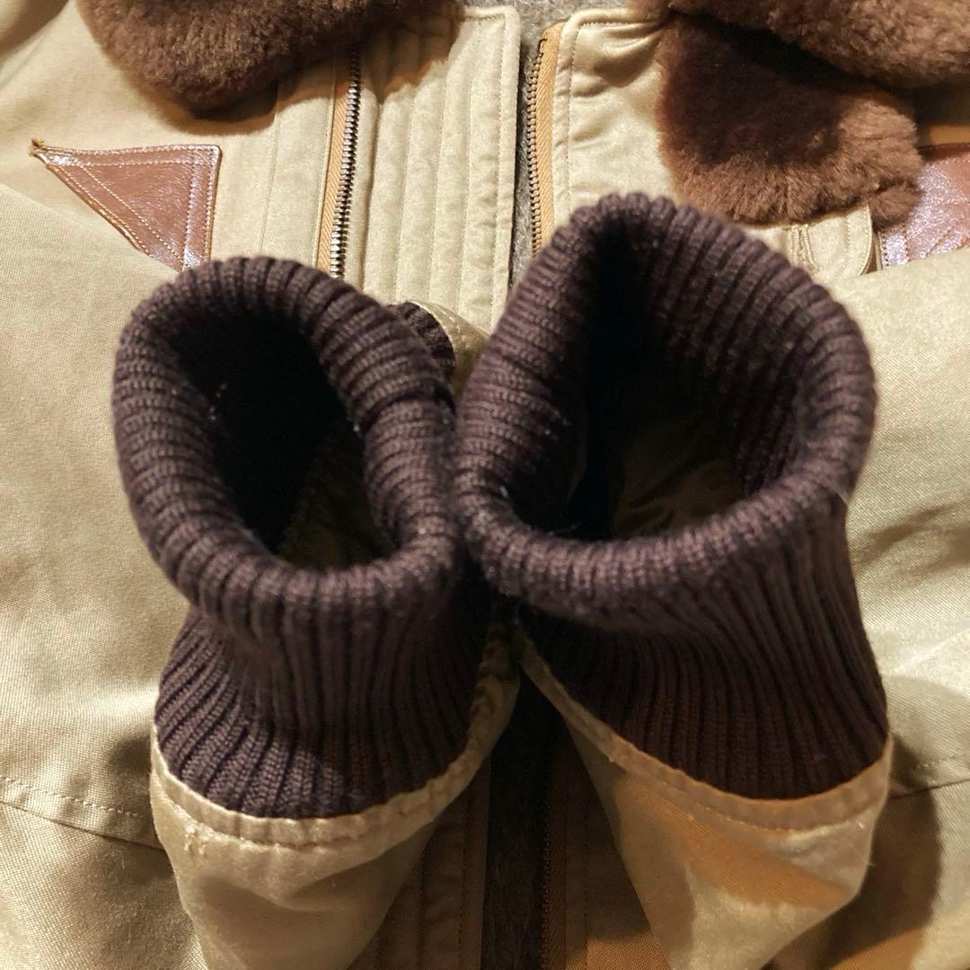 【希少M品番／良品バズリクソンズ】 B-15A M13767 ベージュ38