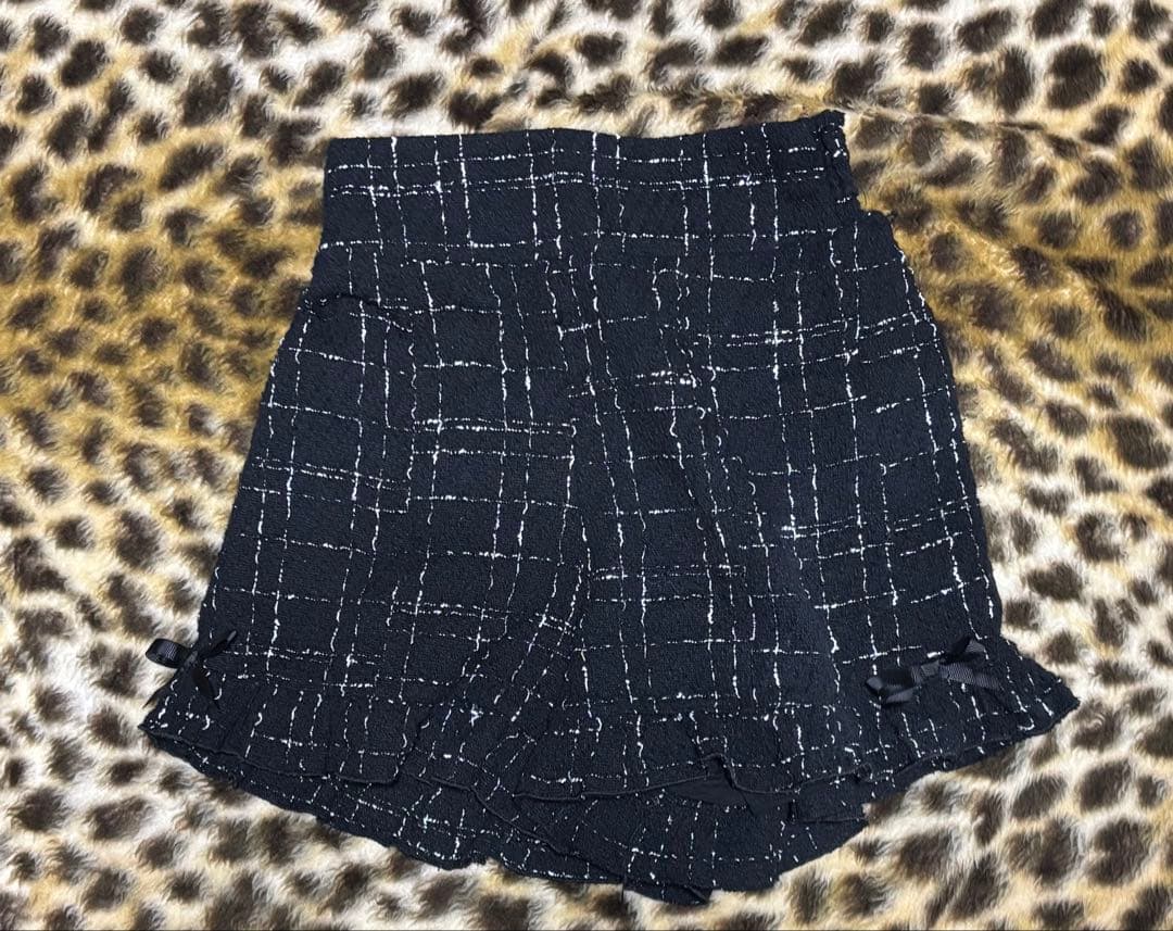 リズリサ　セットアップ　リボンツイードセットアップ