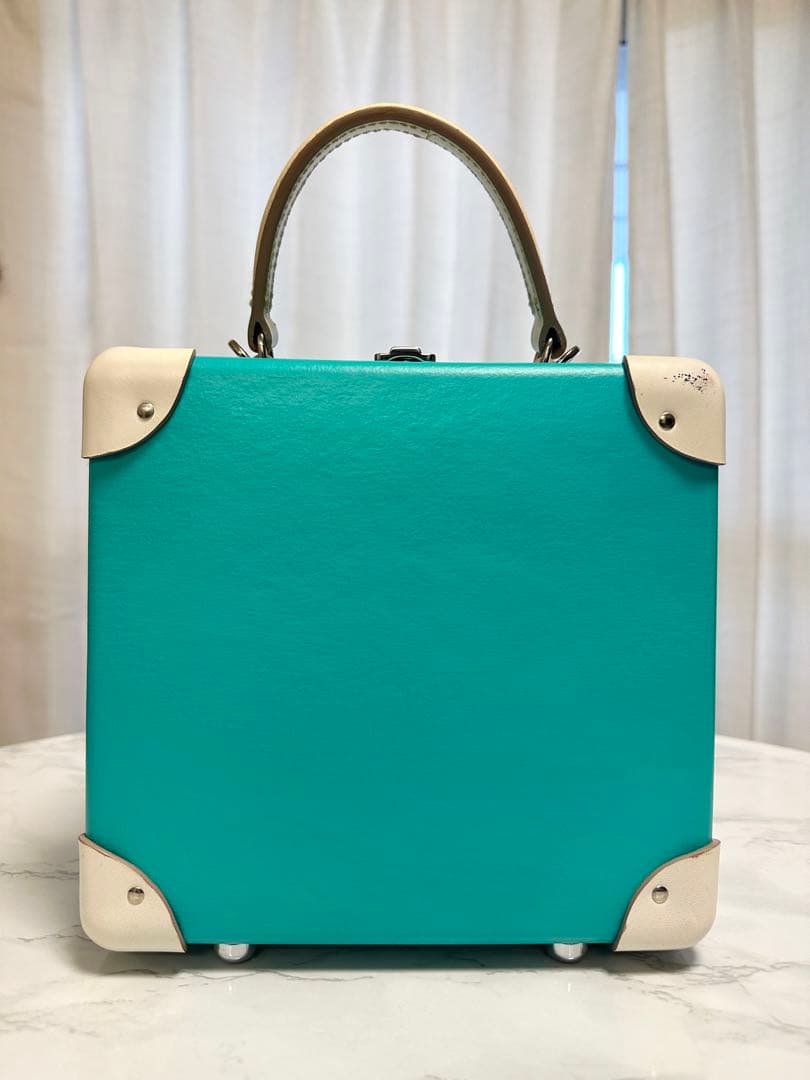 【希少】グローブトロッター　ミニトランク　ティファニーブルー